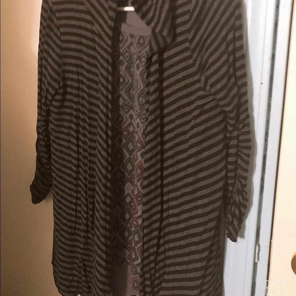 Large cardigan